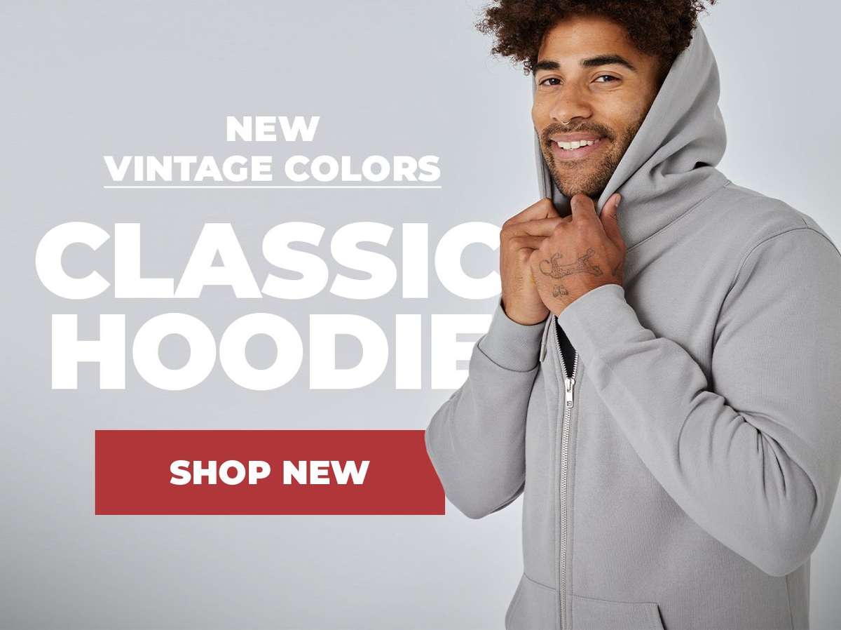 New Vintage Colored Hoodies: including Pullovers & Zip-Ups at Fresh Clean Threads